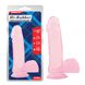 Фалоімітатор Chisa Inch Dildo-Pink, Рожевий, Розмір упаковка ： 33 * 15,5 * 5 см - зображення 1