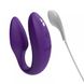 Инновационный смарт вибратор We Vibe Sync 2 Purple для пары, фиолетовый - изображение 5