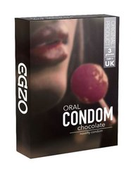 Оральні презервативи EGZO Chocolate (Шоколад) - картинка 1
