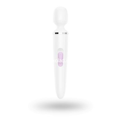 Вибромассажер-Микрофон Satisfyer Wand-er Woman, белый, XXL - картинка 5