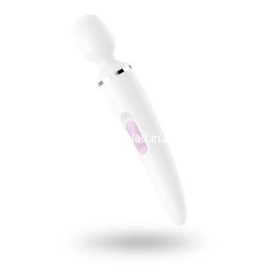 Вибромассажер-Микрофон Satisfyer Wand-er Woman, белый, XXL - картинка 6