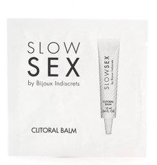 ПРОБНИК Кліторальний бальзам CLITORAL BALM Slow Sex Bijoux Indiscrets, 2 мл - картинка 1