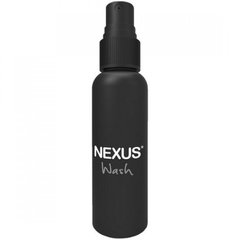 Очищувач-антисептик для інтимних іграшок Nexus-Wash Antibacterial, Черный