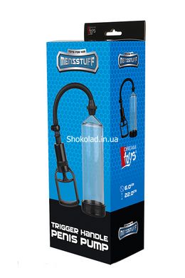 Помпа чоловіча MENZSTUFF TRIGGER HANDLE PENIS PUMP - картинка 1