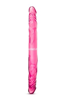 Фалоімітатор подвійний реалістичний Blush рожевий, 35.5 х 3.5 см - картинка 3
