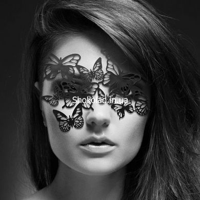 Виниловая маска SYBILLE от Bijoux Indiscrets, черная - картинка 5