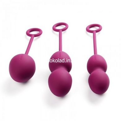 Набір вагінальних кульок Nova Ball-Svakom, фіолетові, Фіолетовий - картинка 5