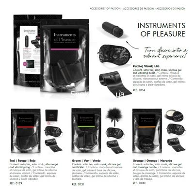 Набір для сексу Instruments of Pleasure рівень фіолетовий Bijoux Indiscrets - картинка 9