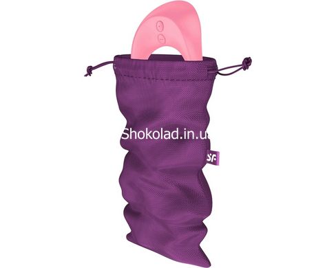 Чехол для хранения секс-девайсов Satisfyer Treasure Bag, фиолетовый, M - картинка 1