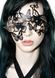 Виниловая маска SYBILLE от Bijoux Indiscrets, черная - изображение 2