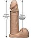 Страпон із кібершкіри Doc johnson Cock With Ultra Harness - зображення 4