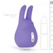 Вібратор для клітора із вушками Tedy Good Vibes Only, силіконовий, фіолетовий, 9.5 см - зображення 4