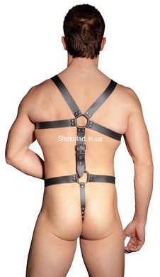 Портупея кожаная мужская Leather Harness For Him S-L ZADO - картинка 7