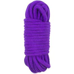 Мотузка для зв'язування 10 метрів, фіолетова - картинка 1