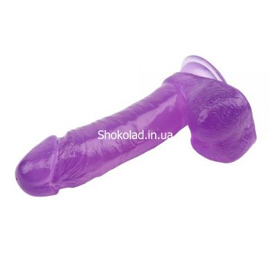 Фалоімітатор на присоску Chisa Hi-Rubber 7.7, Purple, Фіолетовий, Розмір упаковки ： 33 * 15,5 * 5 см - картинка 2