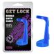 Ерекційне кільце Chisa Get Lock Double Girth Cages, Blue - зображення 1