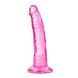Фалоімітатор реалістичний на присосці Blush B Yours Plus рожевий, 19 х 3.8 см - зображення 1