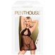 Сексуальний пеньюар та трусики з інтимним доступом Penthouse напівпрозорі, чорні, L/XL - зображення 3