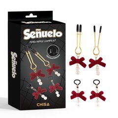 Зажимы на соски CHISA Pearl Nipple Clamps Kit-Senuelo - картинка 1