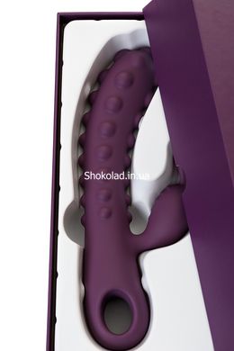 Вібратор-кролик зі стимулюючими кульками Kokos SMON No. 1, фіолетовий - картинка 10