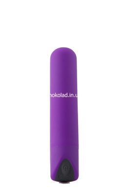Акумуляторна вібропуля POWERFUL BULLET PURPLE, Фіолетовий - картинка 1