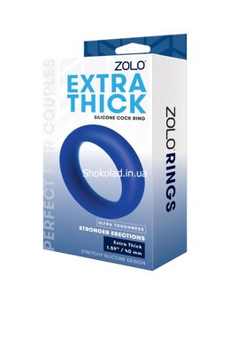 Эрекционное кольцо ZOLO EXTRA THICK SILICONE COCK RING - картинка 2