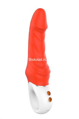 Вибратор реалистичный Dream Toys оранжевый, 23.1 см х 5.1 см - картинка 1