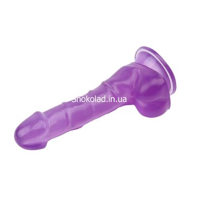 Фалоімітатор на присоску фіолетовий Chisa Hi-Rubber 7.7 - картинка 4