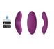 Вібратор з трусиками і функцією управління смартфоном Svakom Edeny Violet, Фіолетовий - зображення 2