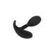 Анальная пробка с рельефной ножкой Chisa черная, 8.6 х 2.7 см - изображение 2