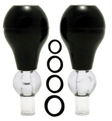 Стимулятори на соски Dual nipple Enlarger, Черный