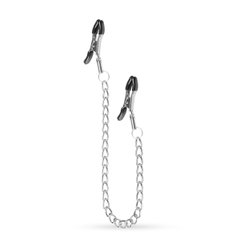 Затискачі на соски DS Fetish Nipple clamps iron L silver 66,2 g - картинка 1