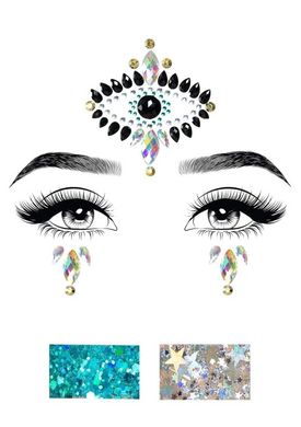 Наклейки для обличчя Leg Avenue Divinity Face jewels sticker - картинка 3