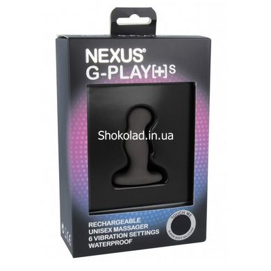 Массажер простаты с вибрацией Nexus G-Play Plus s Black, макс діаметр 2,3 см - картинка 2