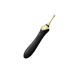 Вибратор двухсторонний универсальный Zalo Bess с насадками Black - изображение 3