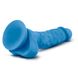 Фалоімітатор з подвійною щільністю NEO 7.5 INCH COCK W. BALLS BLUE, Блакитний