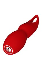 Вибратор Dream Toys с гибким наконечником лепестком, красный - картинка 1