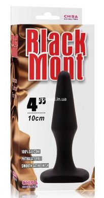 Плаг Black Mont 4.0" Silicone, Черный, Розмір упаковки: 18*9*5 см - картинка 2