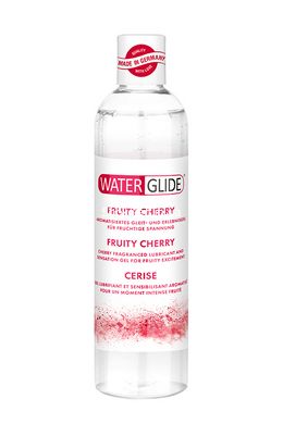 Лубрикант с ароматом вишня WATERGLIDE FRUITY CHERRY. 300 мл - картинка 1