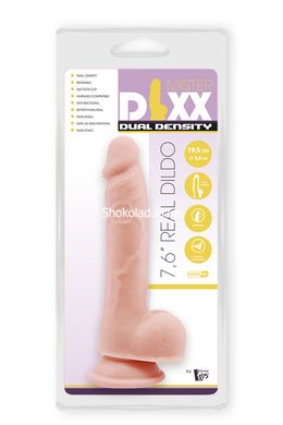 Фаллоимитатор с двойной плотностью MR. DIXX 7.6INCH DUAL DENSITY DILDO - картинка 2