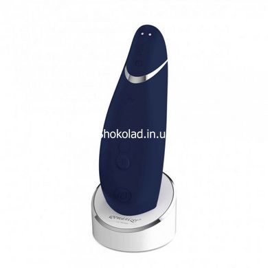 Безконтактний Кліторальний Стимулятор Womanizer Premium, Blueberry, Синий - картинка 4