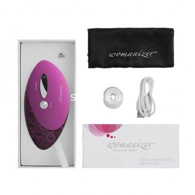 Кліторальний стимулятор, пурпуровий Womanizer W-500 Magenta - картинка 5