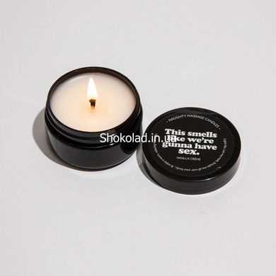 Масажна свічка міні з ароматом ванільного крему This Smells Like Sex 50g - картинка 3