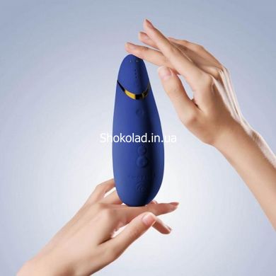 Безконтактний Кліторальний Стимулятор Womanizer Premium, Blueberry, Синий - картинка 2