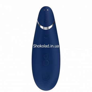 Безконтактний Кліторальний Стимулятор Womanizer Premium, Blueberry, Синий - картинка 3