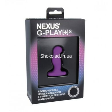 Масажер простати з вібрацією Nexus G-Play Plus Purple, макс діаметр 2.3 см - картинка 2