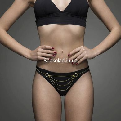 Ланцюжок-трусики Bijoux Indiscrets Magnifique Bikini Chain – Gold, прикраса для тіла - картинка 2
