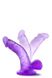 Фалоімітатор NATURALLY YOURS 4INCH MINI COCK PURPLE, Фіолетовий - зображення 3