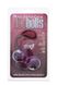 Вагінальні кульки Marbelized DUO BALLS, PURPLE, Фіолетовий - зображення 2