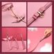 Подарунковий набір BDSM італійська шкіра рожевий Upko lovely kinky Puppy set - зображення 4